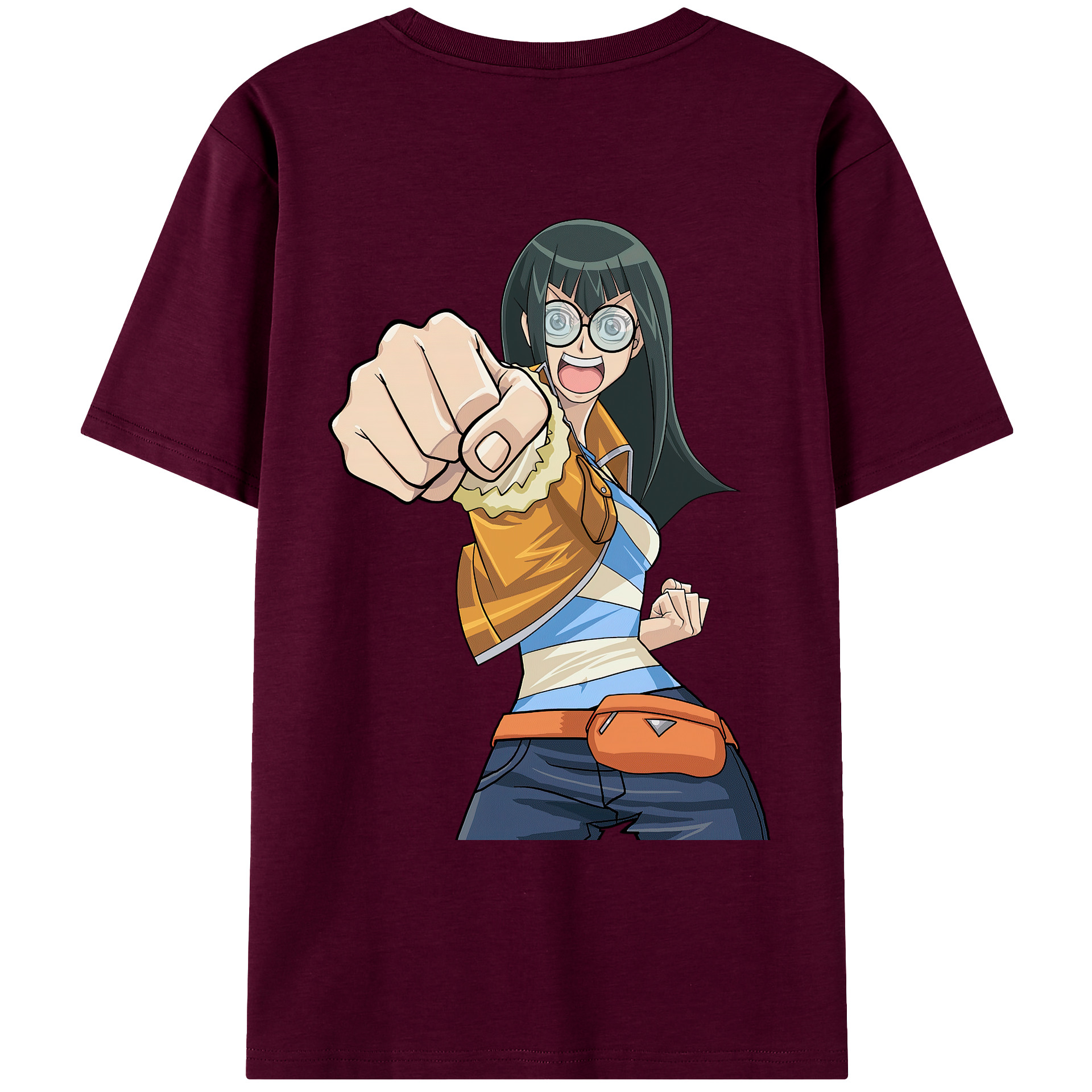 （画像用） 遊☆戯☆王 Yu-Gi-Oh! レディース半袖Tシャツ(バックプリント)